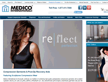 Tablet Screenshot of medicointernational.com