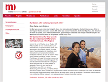Tablet Screenshot of medicointernational.ch